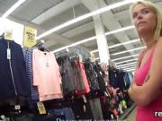 Luscious czech nympho is seduced in the mall and shagged in p