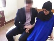 Amateur arab solo 21 yr old refugee in my hotel apartment for