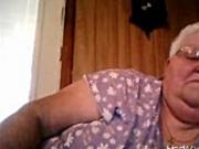 Webcam show from BBW Granny