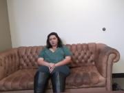 BBW Mia Marks does casting couch raw obese