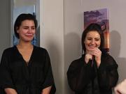 Naughty CFNM flatmates in lingerie for JOI