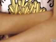 Cute little teen petite comrade's sister and pussy pounded ha