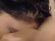 Girlfriend Swallows White Thick Jizz