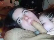 TWO GIRLS SUCK DICK