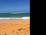 Beach cocksucker