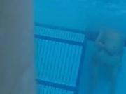 secretly filmed under water - spa