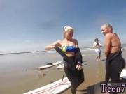 Stranded teens red head The hottest surfer chicks