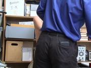 Busty redhead teen thief slut offers fuck for freedom