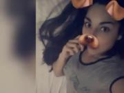 Horny Teen Gets On Snapchat And Plays With Herself