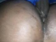 Ebony Doll Squirting During Rough Anal