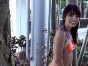 Bisexual spring breaker teens fuck a guy from the beach