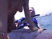 Squeezing a big massive ass