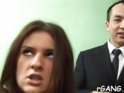 Some very pretty fellows are banging these slutty bitches