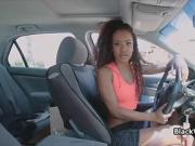 Fucking chocolate beauty from next door POV style