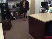 Hot babe fuck for cash in the pawnshop