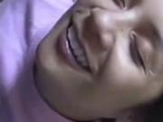 dirty talking laughing girlfriend gets a big facial