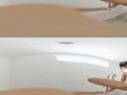 VR BANGERS- Marica Hase Asian Teen Squirts in the tub