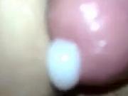 I hide my cum under her panties.