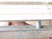 Lucky Cowboy gets his dick a great riders in the Barn
