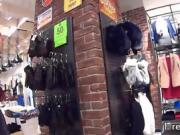 Perfect czech cutie was seduced in the shopping centre and sh