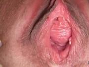 Slutty czech chick gapes her spread pussy to the strange