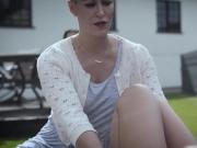 Petite blonde teen fucked by a guy in front of his wife