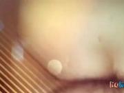 Turkish wife talking to phone & riding cock