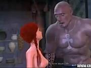 3D Big Boobs Animated Teen Fucked Hard By Monsters