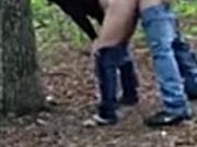 ANONIMI FILMATI NEL BOSCO PARCO LAMBRO MI