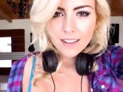 Summer Day bribes the company guy with her horny wet pussy