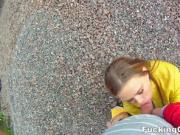 Fucking Glasses - Emma - Fucked on a construction site