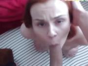 Redhead whore wants cum to eat live on Kakaducams com