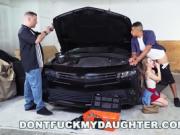 18yo Teen Lilly Ford Fucks Daddy's Mechanic Friend