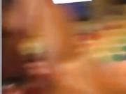 Masked hottie gets tapped on livecam