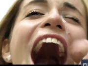 VERY SEXY BABE FACIALIZED COMPILATION PART 4