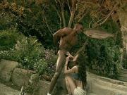 Exotic beauty meets a handsome hunk while hiking