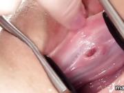 Girl open pussy
