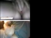 hot omegle teens masturbate until he cums