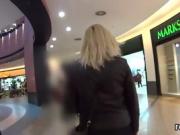 Stellar czech nympho is seduced in the mall and shagged in po