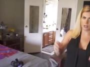 Hot Blonde Mom Fucks Son