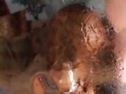 Ravishing ebony sex doll get put through her paces
