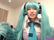 Real Life Hentai Cosplayer Hatsune Miku - FreeFetishTVcom