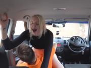 Saucy Lexi pounded by driving instructor