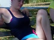 Candid camera at park