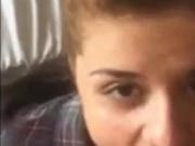 Cute Step SIster Sucking Dick Like She Loves It