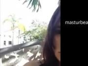 Me masturbating in a public park Miami