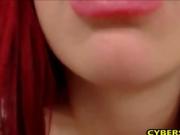 Redhead Playing With Big booty