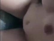 Busty Miami babe taking big cumshots - POV