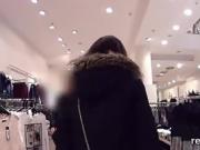 Attractive czech nympho gets tempted in the shopping centre a