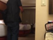 Amateur Suzie Pizza Delivery Flash 003